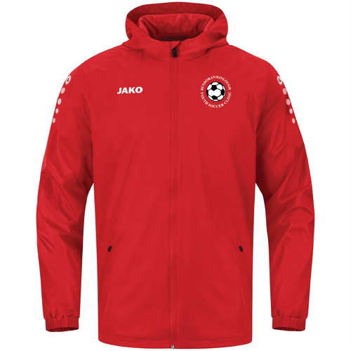 Kids JAKO Bundoran Kinlough Soccer Rain Jacket Team 2.0 BKS7402K