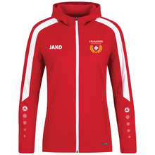 Load image into Gallery viewer, Womens JAKO Crusaders AC Hooded Jacket Power CAC6823W