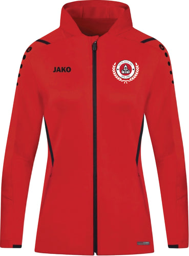 Women JAKO Dunlavin AFC Hooded Jacket Challenge DLVW6821