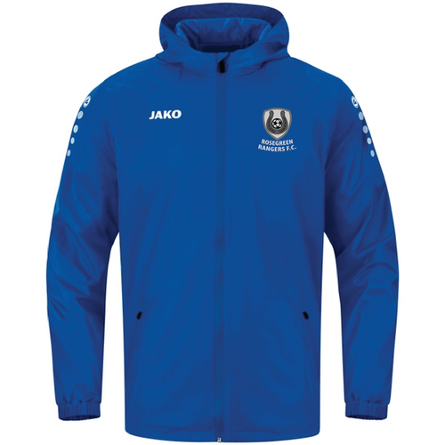 Adults JAKO Rosegreen Rangers FC Rain jacket Team 2.0 RRF7402