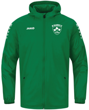 Load image into Gallery viewer, ADULT NY SHAMROCKS JAKO FULL ZIP RAIN JACKET NYS7402A