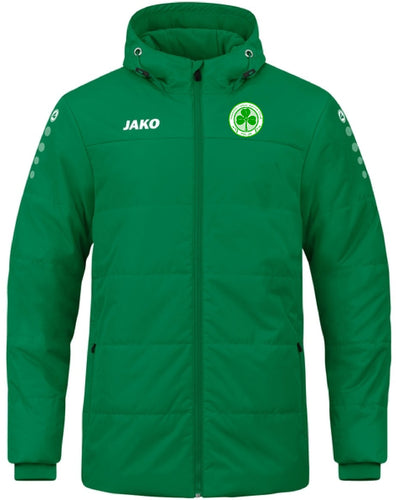 Adult JAKO Seattle Celtic Coach Jacket with Hood SC7103