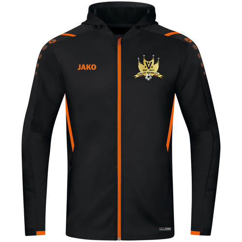 Adult JAKO Valley Rovers FC Training Jacket with Hood Challenge VR6821