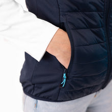 Load image into Gallery viewer, Womens JAKO Killarney Athletic Quilted Vest Premium 7005KATHW