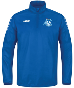 Adult JAKO Ballyvary Blue Bombers FC Rain Zip Top BBB7302