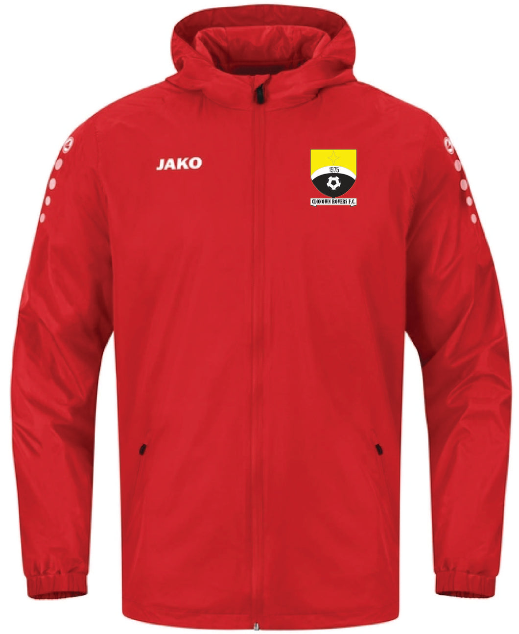 Adult JAKO Clonown Rovers FC Rain Jacket CR7402