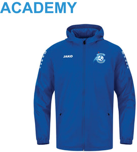 Adult JAKO Ballyvary Blue Bombers FC Academy Rain Jacket BBB7402