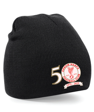 Load image into Gallery viewer, Arrow Harps 50th Anniversary&nbsp; Two-tone Pull-on Beanie AH044
