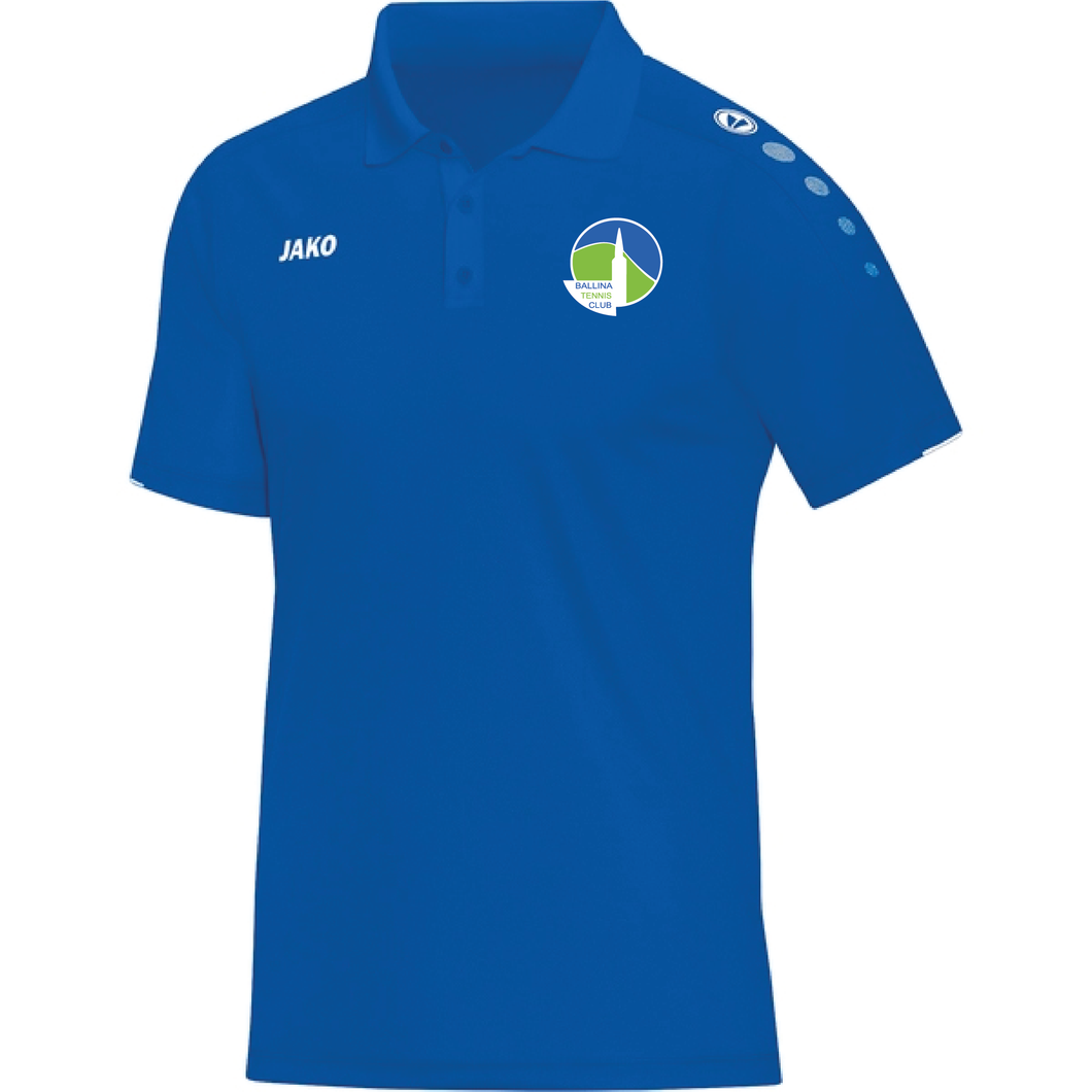 Adult JAKO Ballina Tennis Club Polo Classico BTC6350