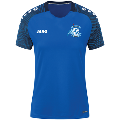 Womens JAKO Ballyvary Blue Bombers FC Performance T-Shirt BBB6122D