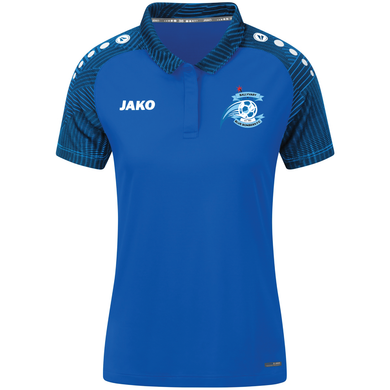 Womens JAKO Ballyvary Blue Bombers FC Performance Polo BBB6322D
