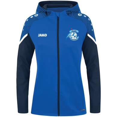 Womens JAKO Ballyvary Blue Bombers FC Performance Hooded jacket BBB6822D