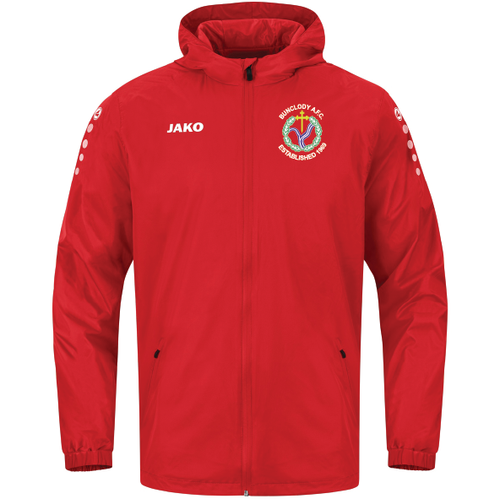 Adult JAKO Bunclody AFC Team Rain Jacket BUN7402