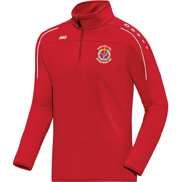 Adult JAKO Bunclody AFC Classico Zip Top BUN8650