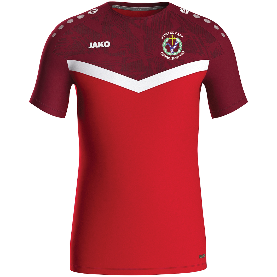 Adult JAKO Bunclody AFC T-shirt Iconic BUN6124