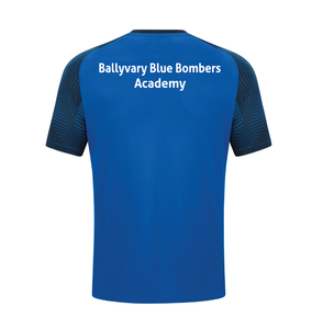 Adult JAKO Ballyvary Blue Bombers Academy Performance T-Shirt BBB6122