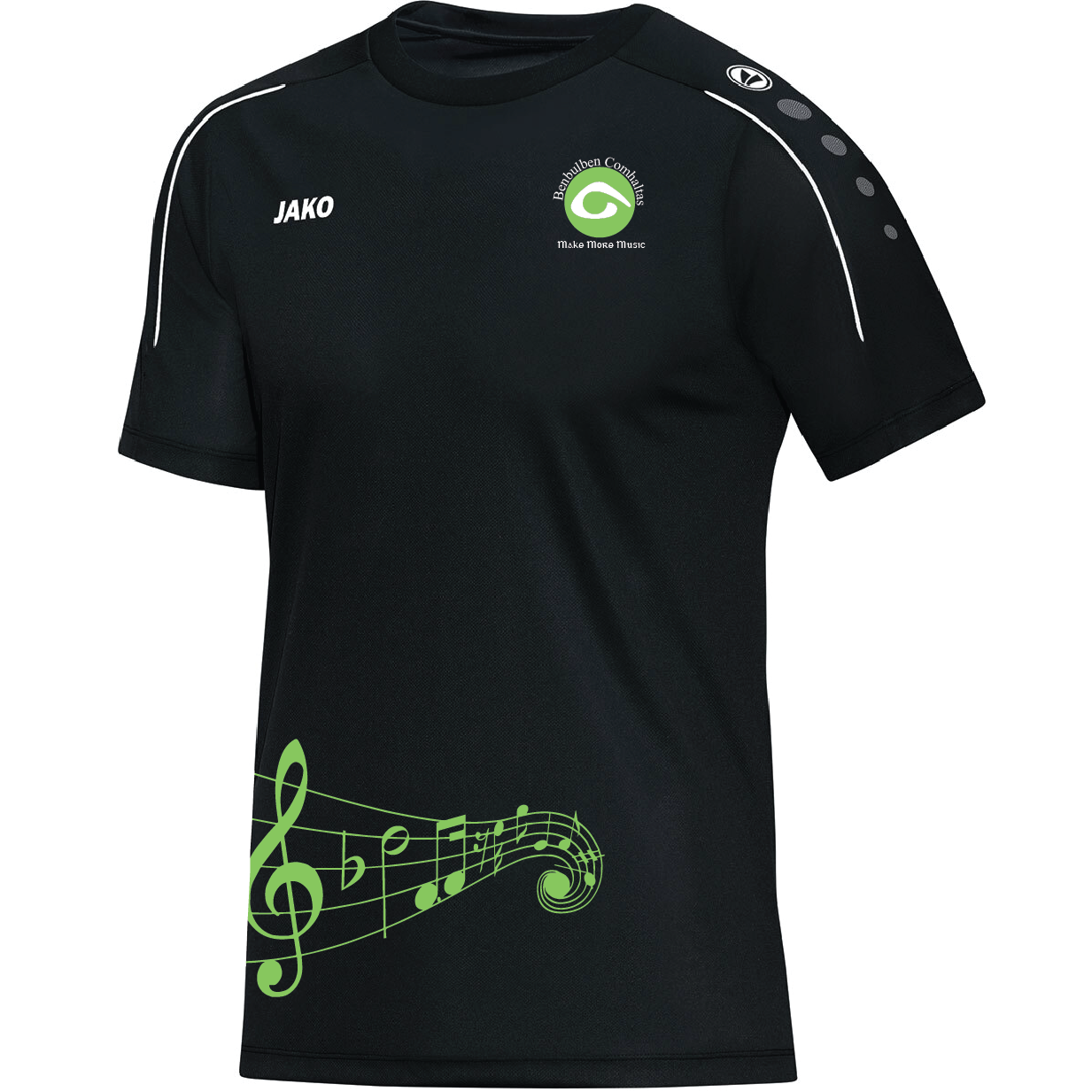 Jako 6150 Classico – T-Shirt Bambini In Poliestere, Girocollo A Costine, Bordeaux, Taglia 128, Per Sport E Tempo Libero