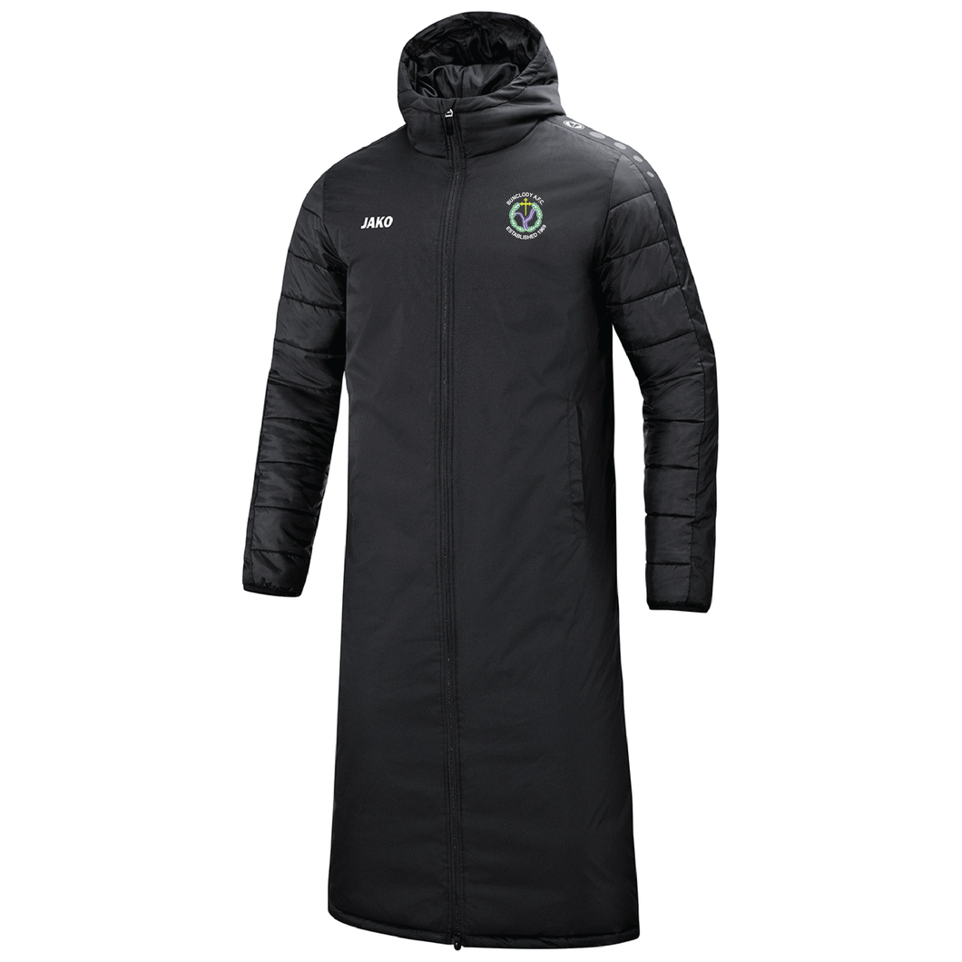 Adult JAKO Bunclody AFC Bench Coat Team BUN7105