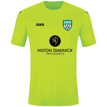 Load image into Gallery viewer, Adult JAKO Cays Short Sleeve GK Jersey Neon CAYS4233