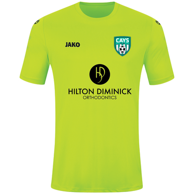 Adult JAKO Cays Short Sleeve GK Jersey Neon CAYS4233