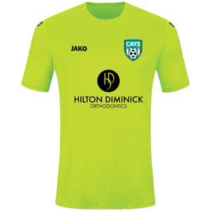Adult JAKO Cays Short Sleeve GK Jersey Neon CAYS4233