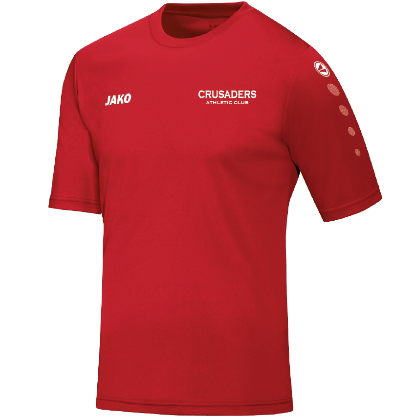 Adult JAKO Crusaders AC Jersey Team S/S CAC4233 Text