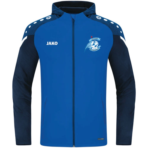 Adult JAKO Ballyvary Blue Bombers FC Performance Hooded jacket BBB6822