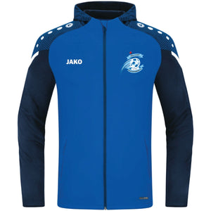 Kids JAKO Ballyvary Blue Bombers FC Performance Hooded Jacket BBBK6822