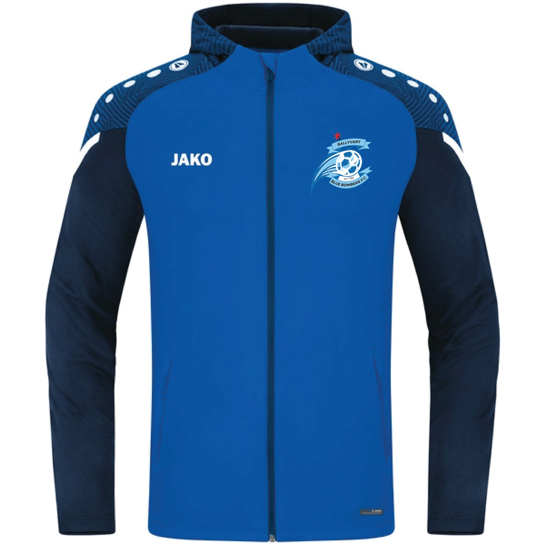 Kids JAKO Ballyvary Blue Bombers FC Performance Hooded jacket BBBK6822
