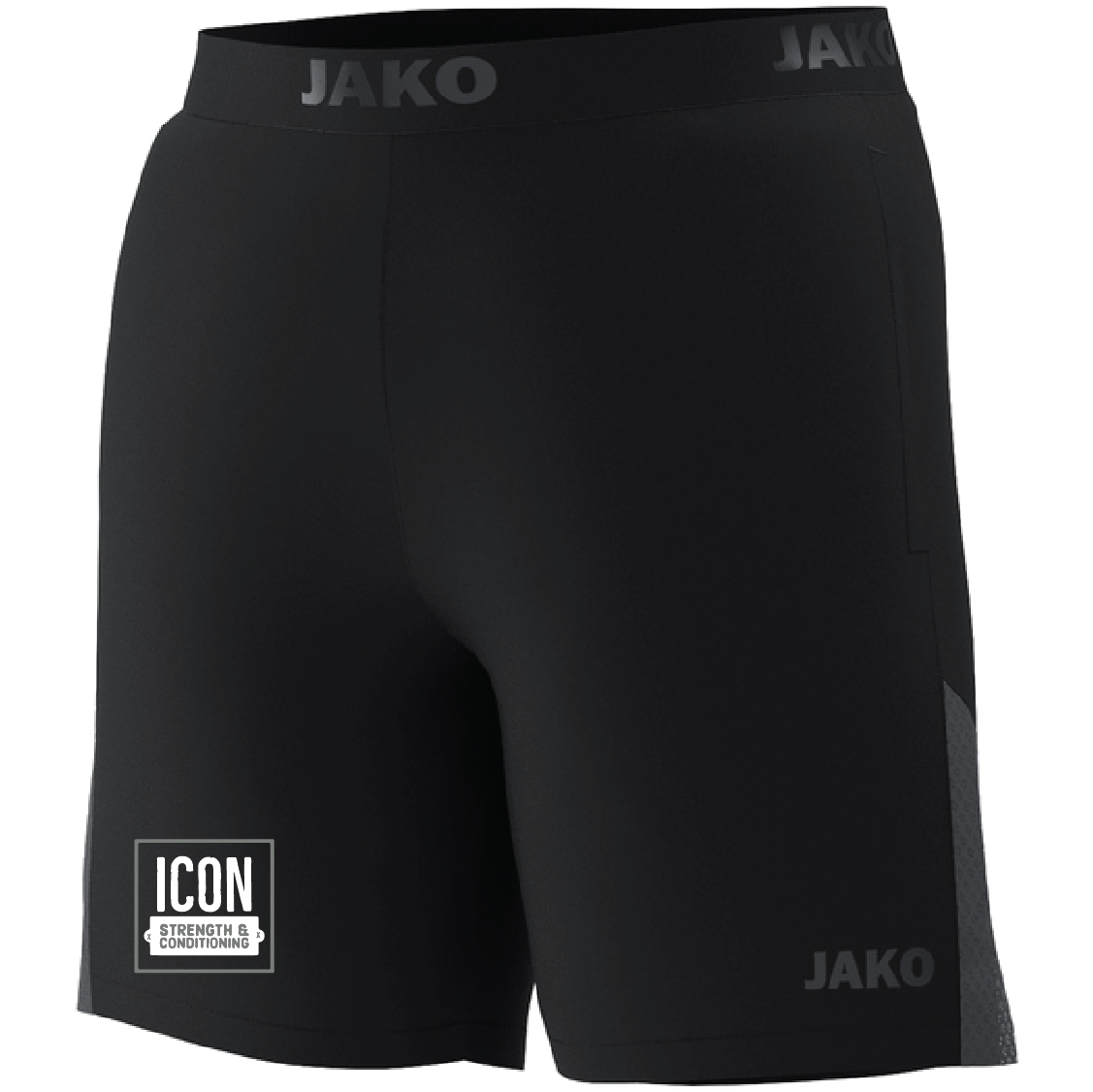 Adult JAKO Icon Strength & Conditioning Running Shorts Power ISC6278 ...