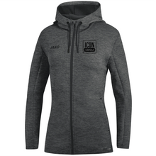 Load image into Gallery viewer, Womens JAKO Icon Strength &amp; Conditioning Hooded Jacket Premium Basics ISC6829D