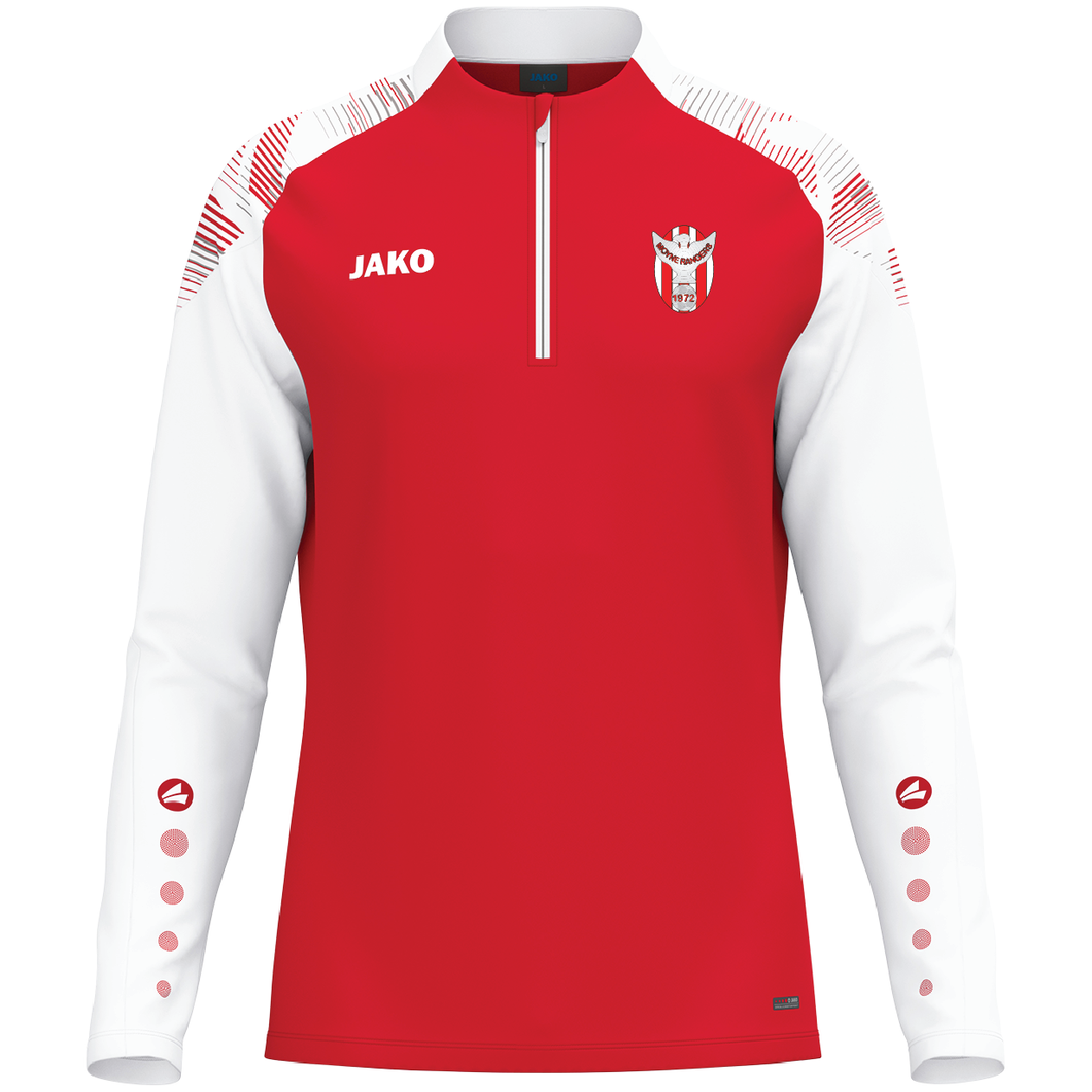 Adult JAKO Moyne Rangers Zip top Sonic MRG8626 – Jako Ireland