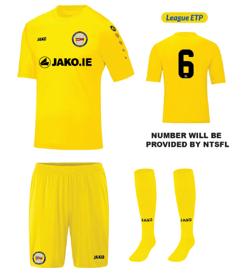 Adult JAKO NTSFL ETP Boys Match Day Kit NTSFL 4444