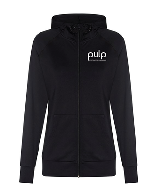 Pulp Friction Women's cool contrast zoodie PU058