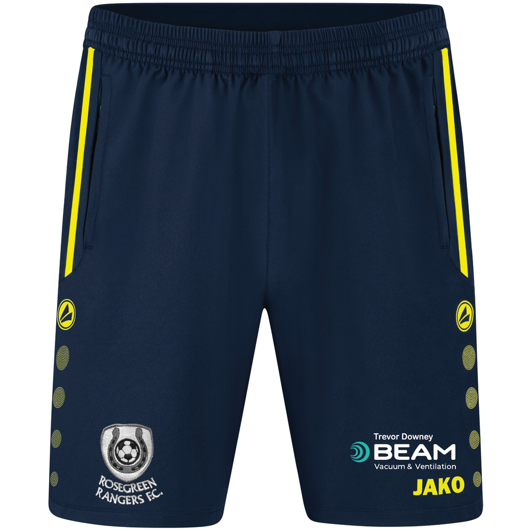 Kids JAKO Rosegreen Rangers FC Shorts Allround RRF6289K