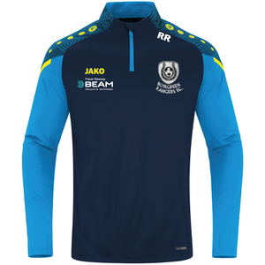 Adults JAKO Rosegreen Rangers FC Zip Top Performance RRF8622