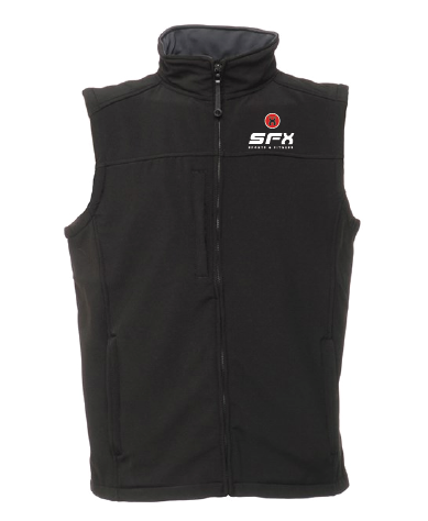 Adult SFX Sports & Fitness Flux Softshell Bodywarmer RG154