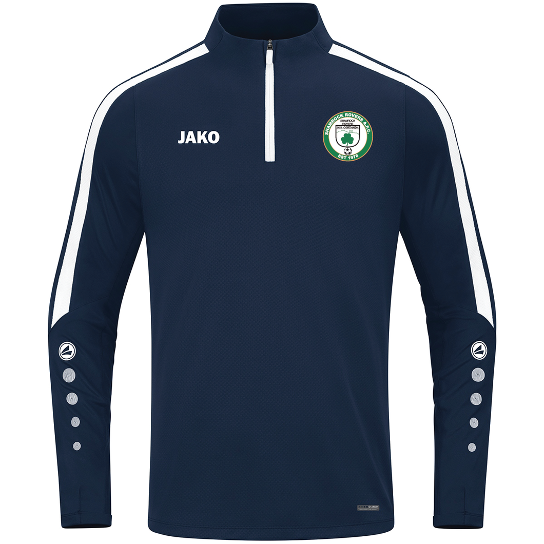 Kids JAKO Shamrock Rovers AFC Zip Top Power SHR8623K