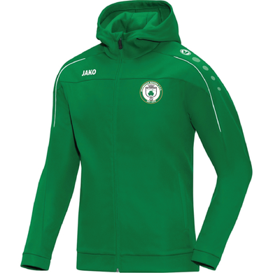 Kids JAKO Shamrock Rovers AFC Hooded Jacket Classico SHR6850K