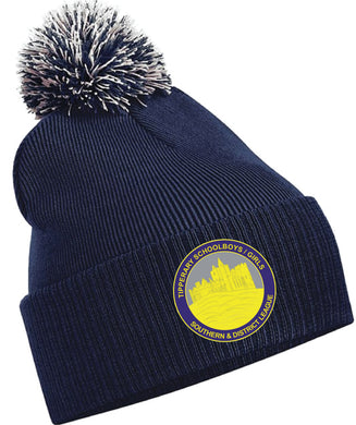 JAKO TSSDL French Navy Bobble Hat TSSDLBC50