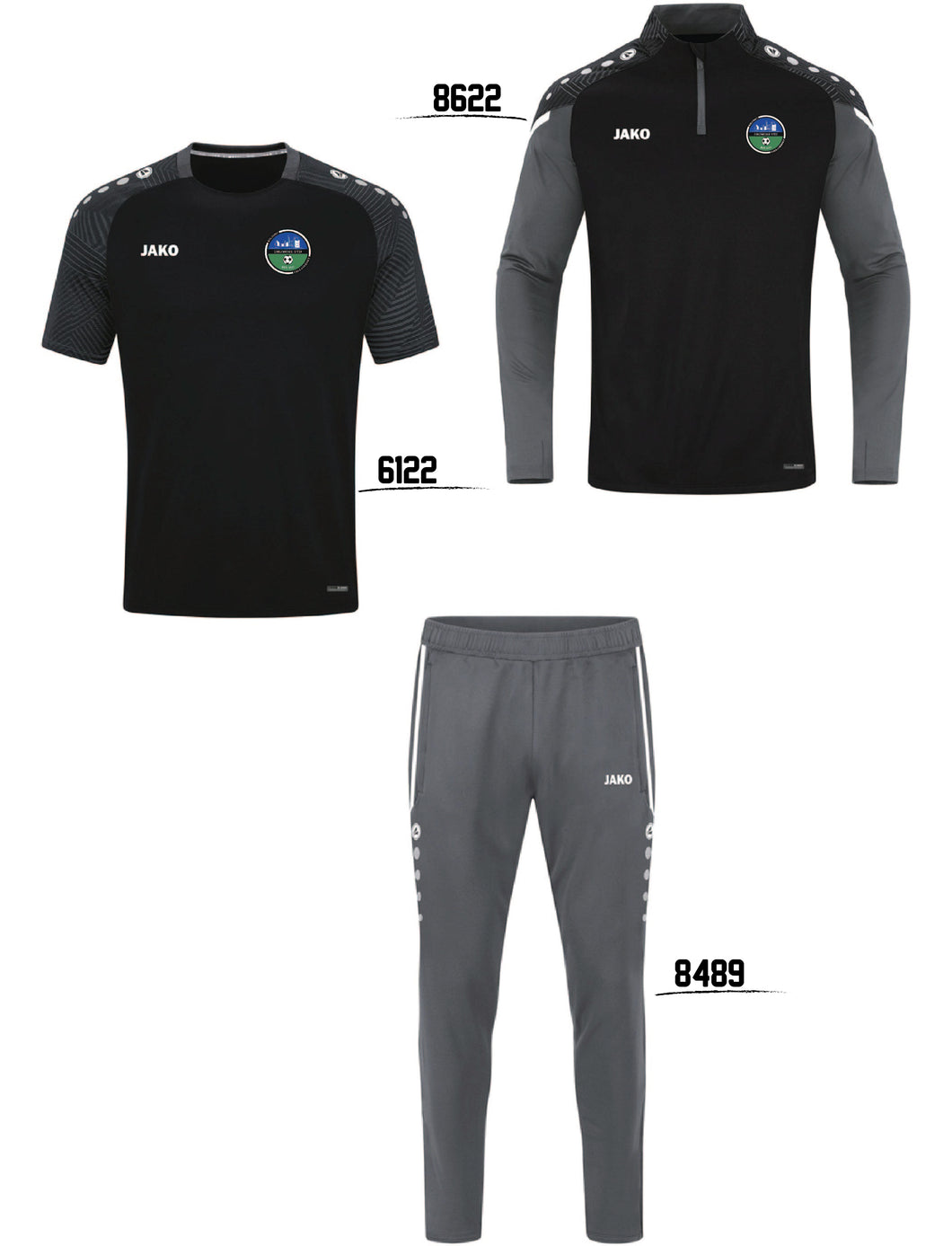 Adult JAKO Dromore United Player Leisure Wear Pack DMU6229