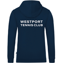 Load image into Gallery viewer, Adult JAKO Westport Tennis Club Hooded sweater Organic WTC6720