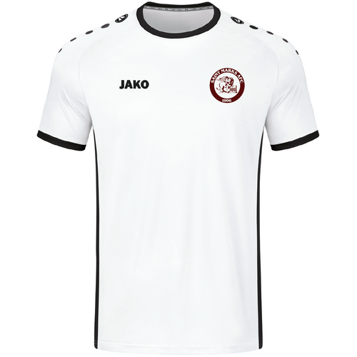 Adult JAKO St Marks AFC Jersey Primera White S/S SM4212