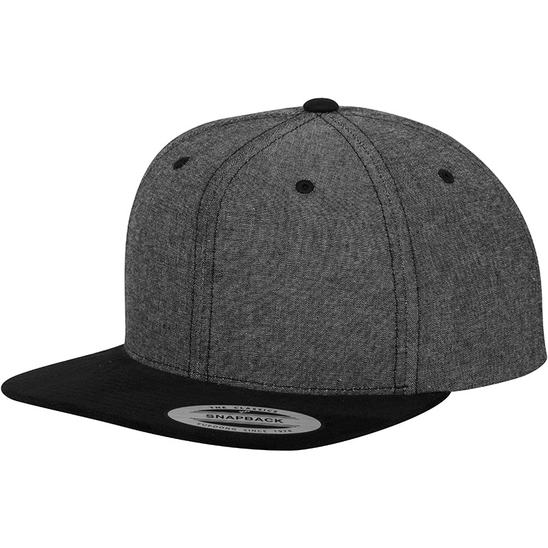 CHAMBRAY-SUEDE SNAPBACK YP009