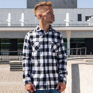 CHECKED FLANNEL SHIRT BY031