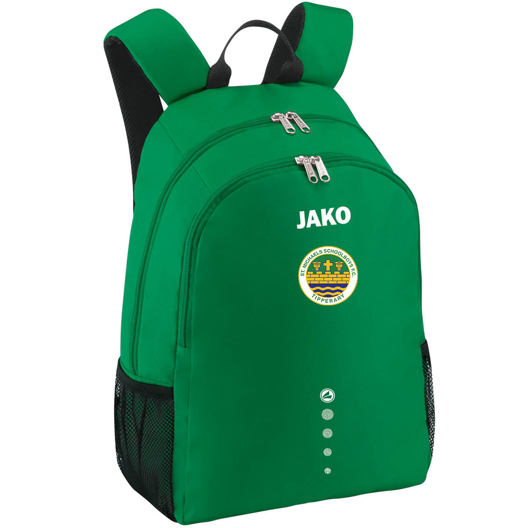 JAKO St Michaels Schoolboys FC Sports Backpack 1850SMS