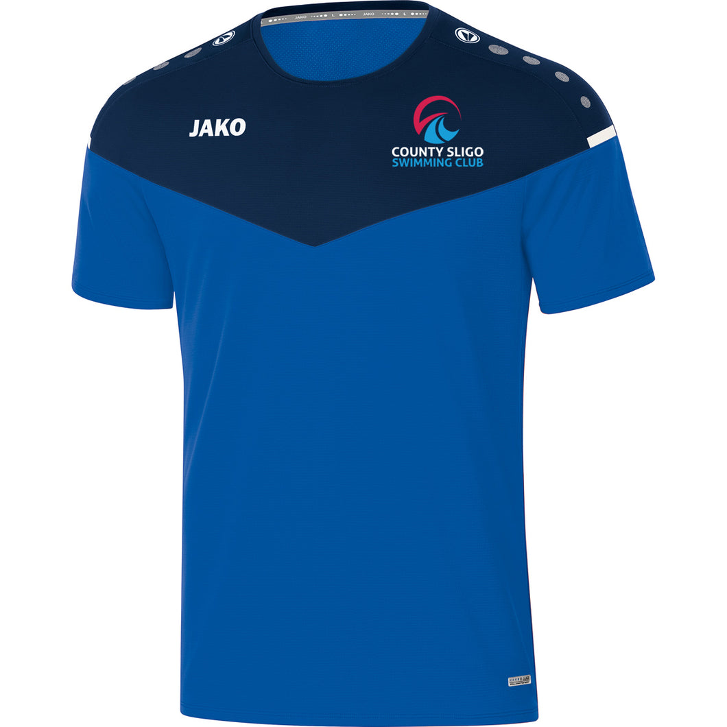 Adult JAKO County Sligo Swim Club T-shirt Champ 6120CSSC