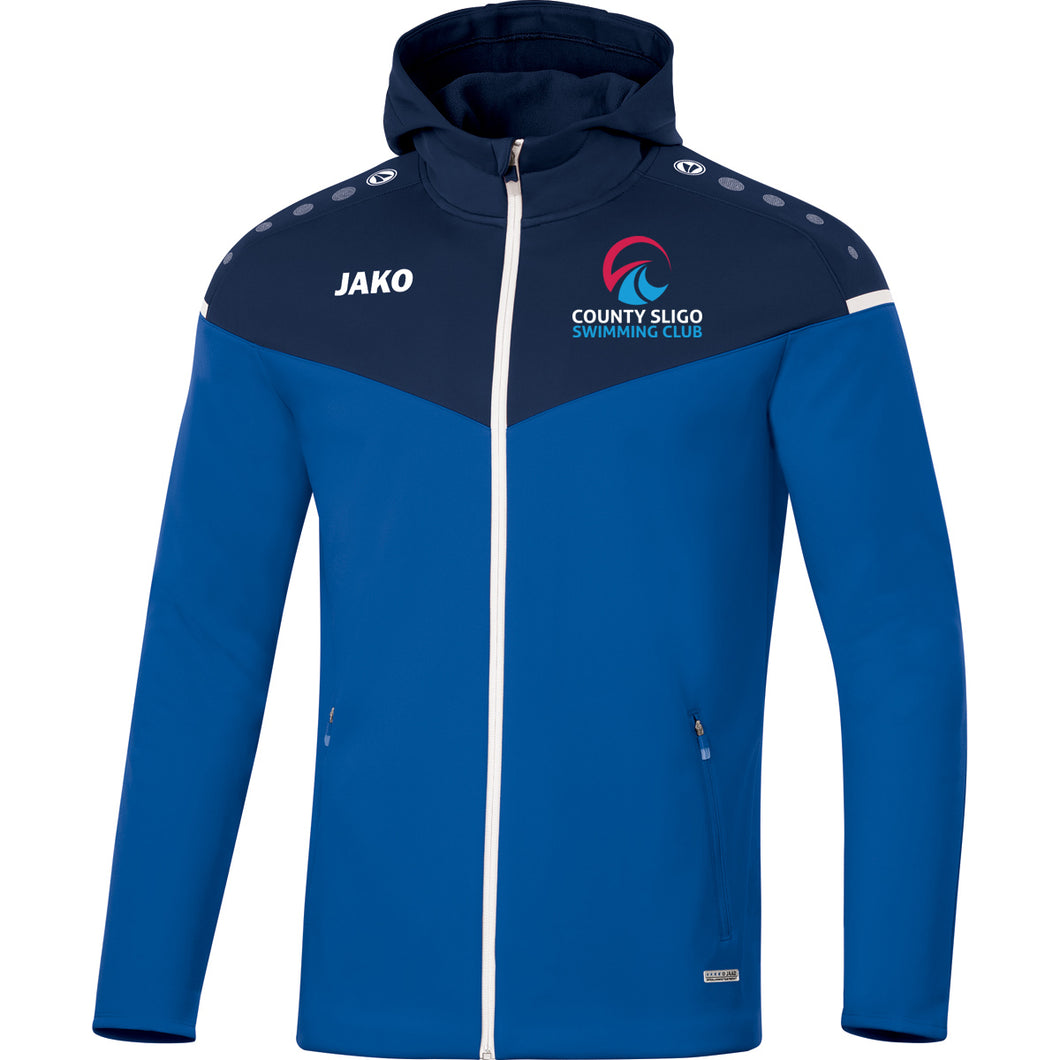 Adult JAKO County Sligo Swim Club Hooded jacket Champ 6820CSSC