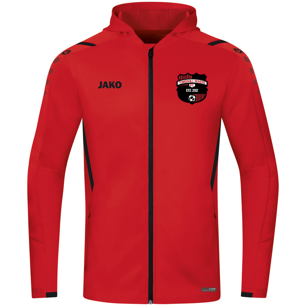 Adult JAKO Towerhill Rovers Training jacket with hood Challenge TH6821