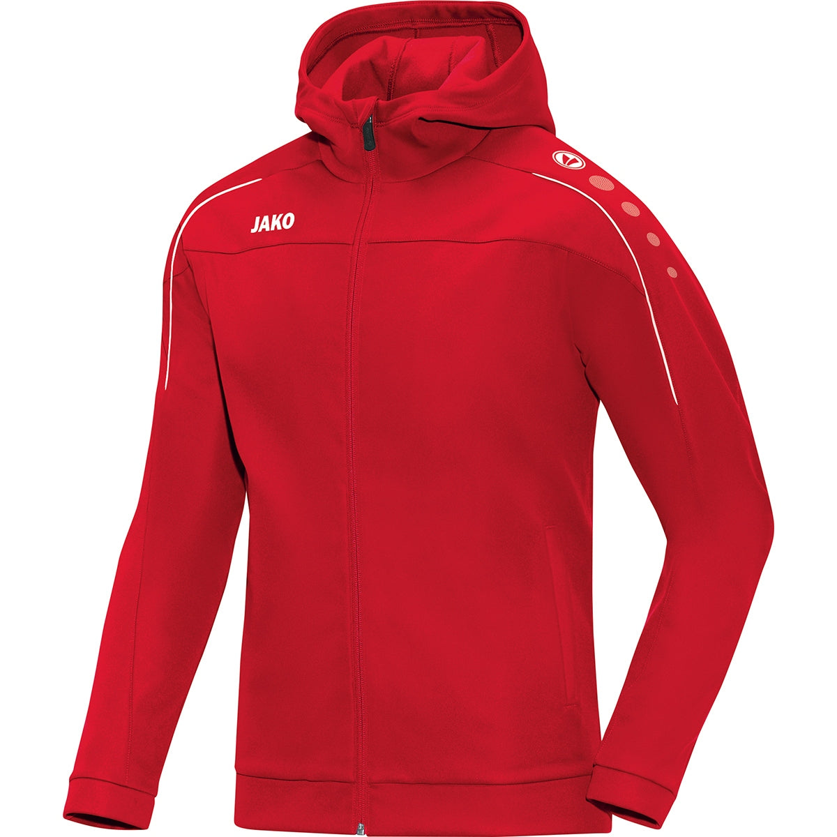 Jako Zip Hoodie Jako Sweatshirt Hooded Sweater Jako Pullover Rot